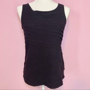 WHBM Pleated Front Tank